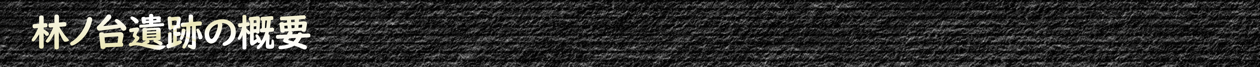 林ノ台遺跡