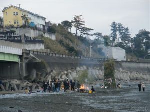 越地地区　やぐらの写真