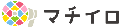 マチイロのロゴマーク