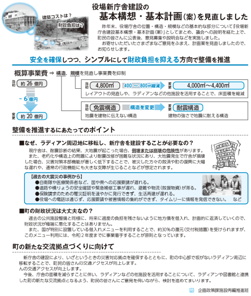 基本構造・基本計画（案）【見直し】（広報）