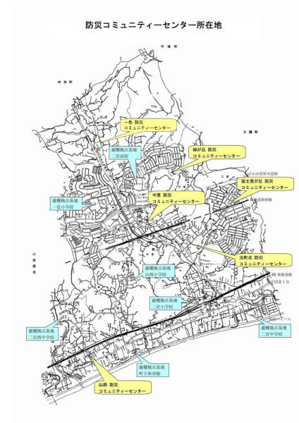 防災コミュニティーセンター所在地