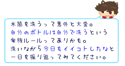 一日を振り返ってみましょう