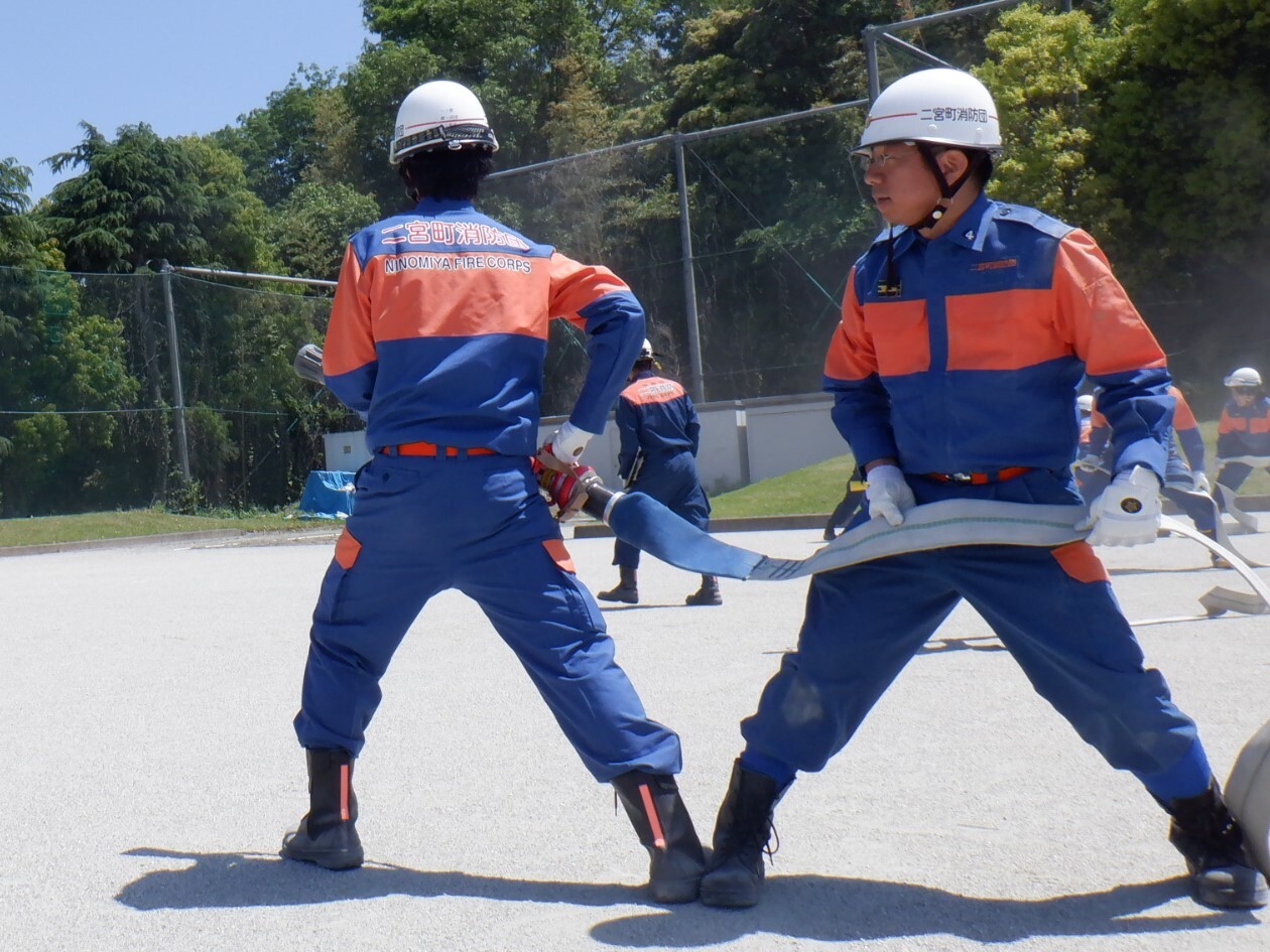 ホース延長訓練の写真2