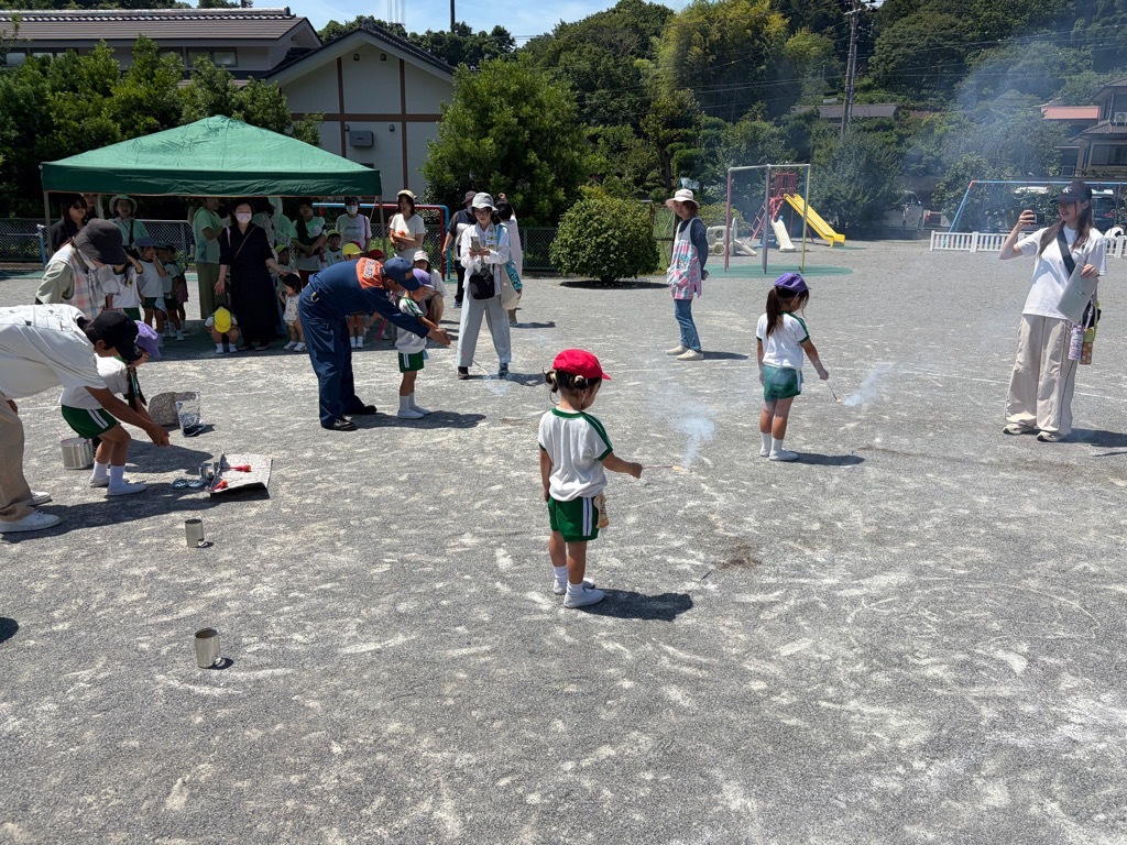 手持ち花火実施写真2