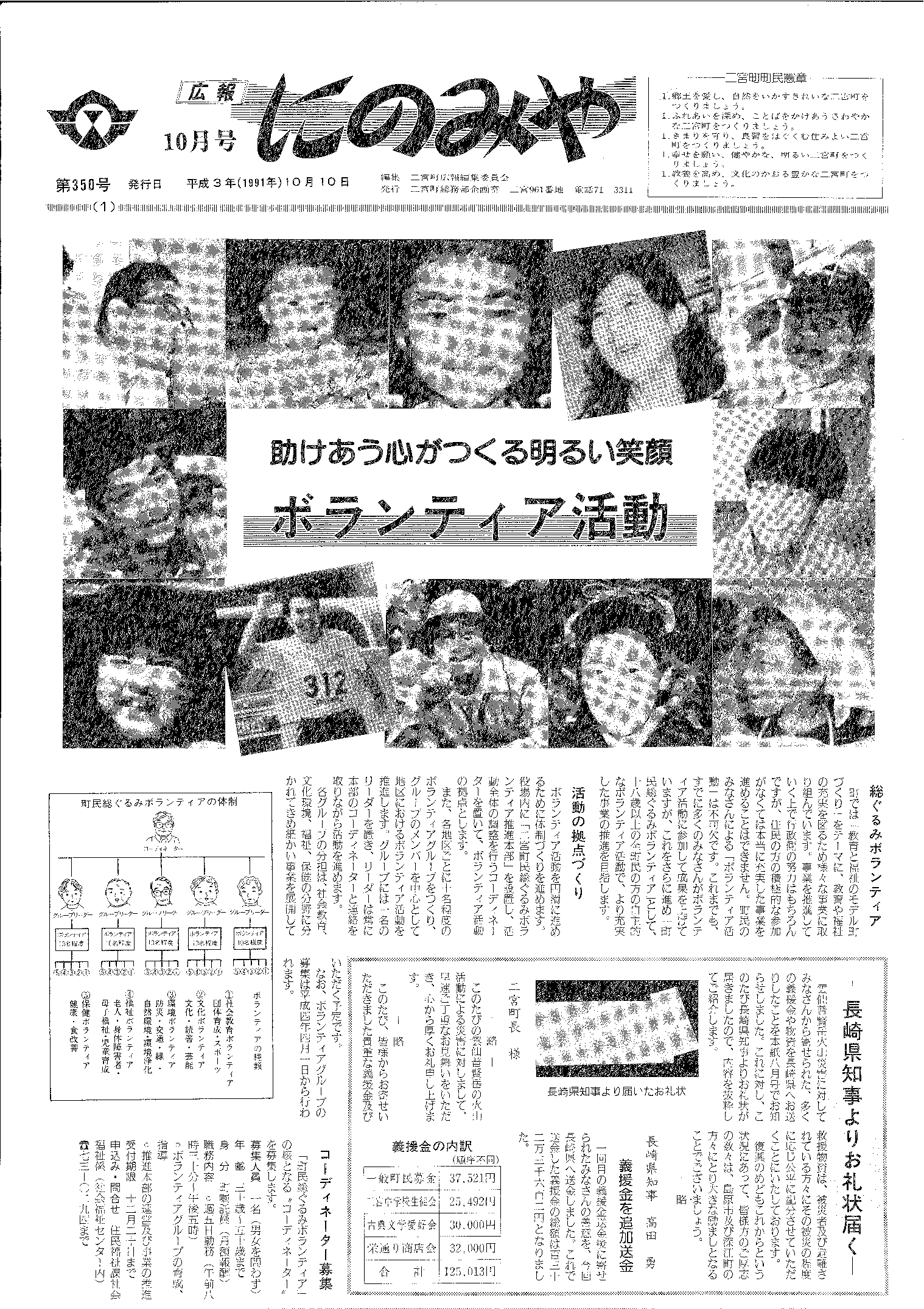 広報にのみや10月号