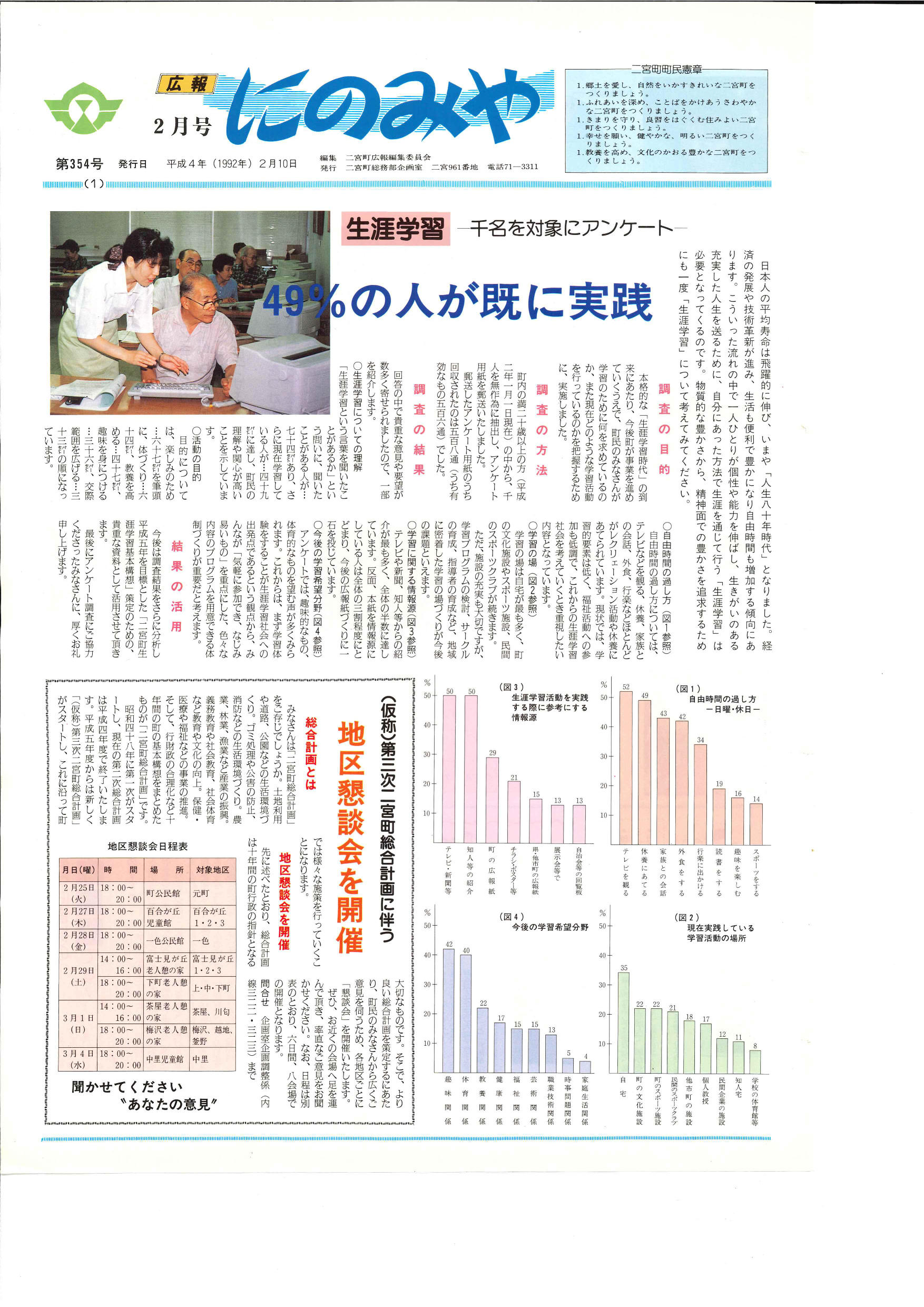 広報にのみや2月号