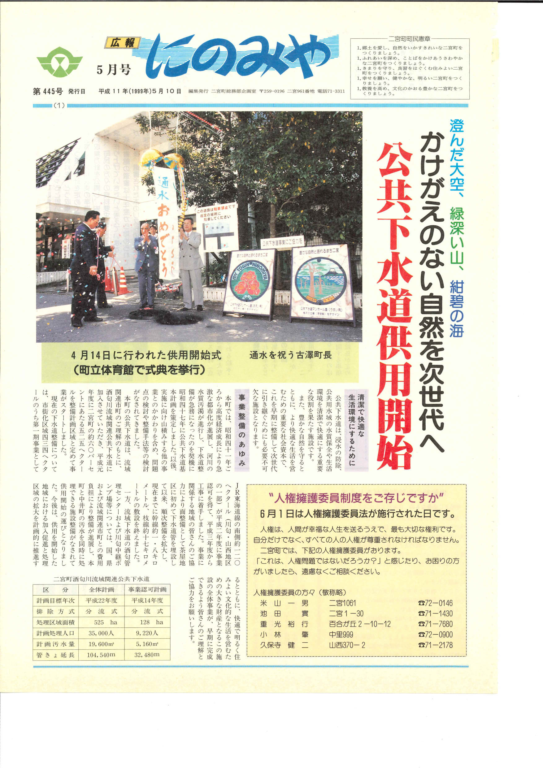 広報にのみや5月号