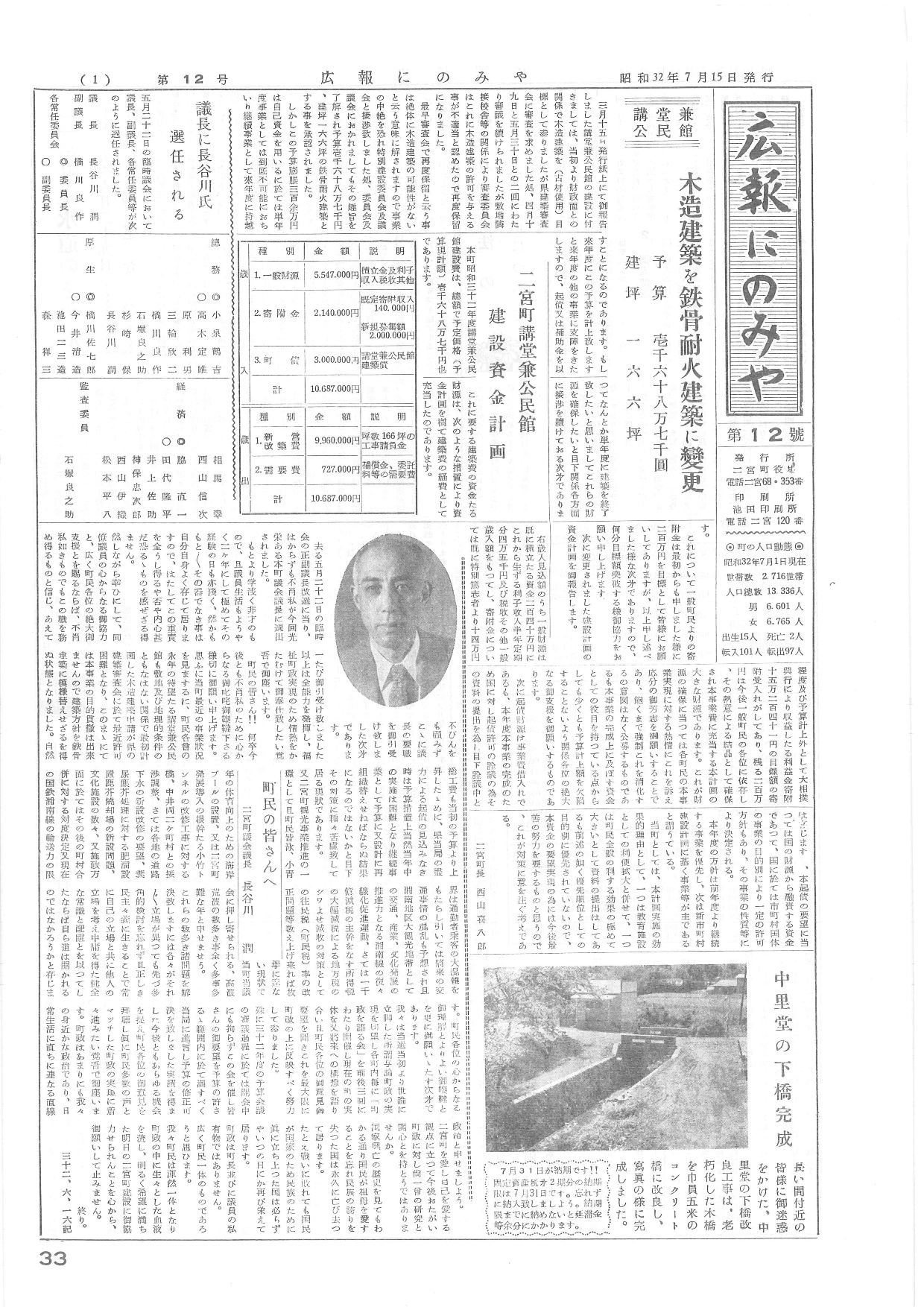 広報にのみや第12号