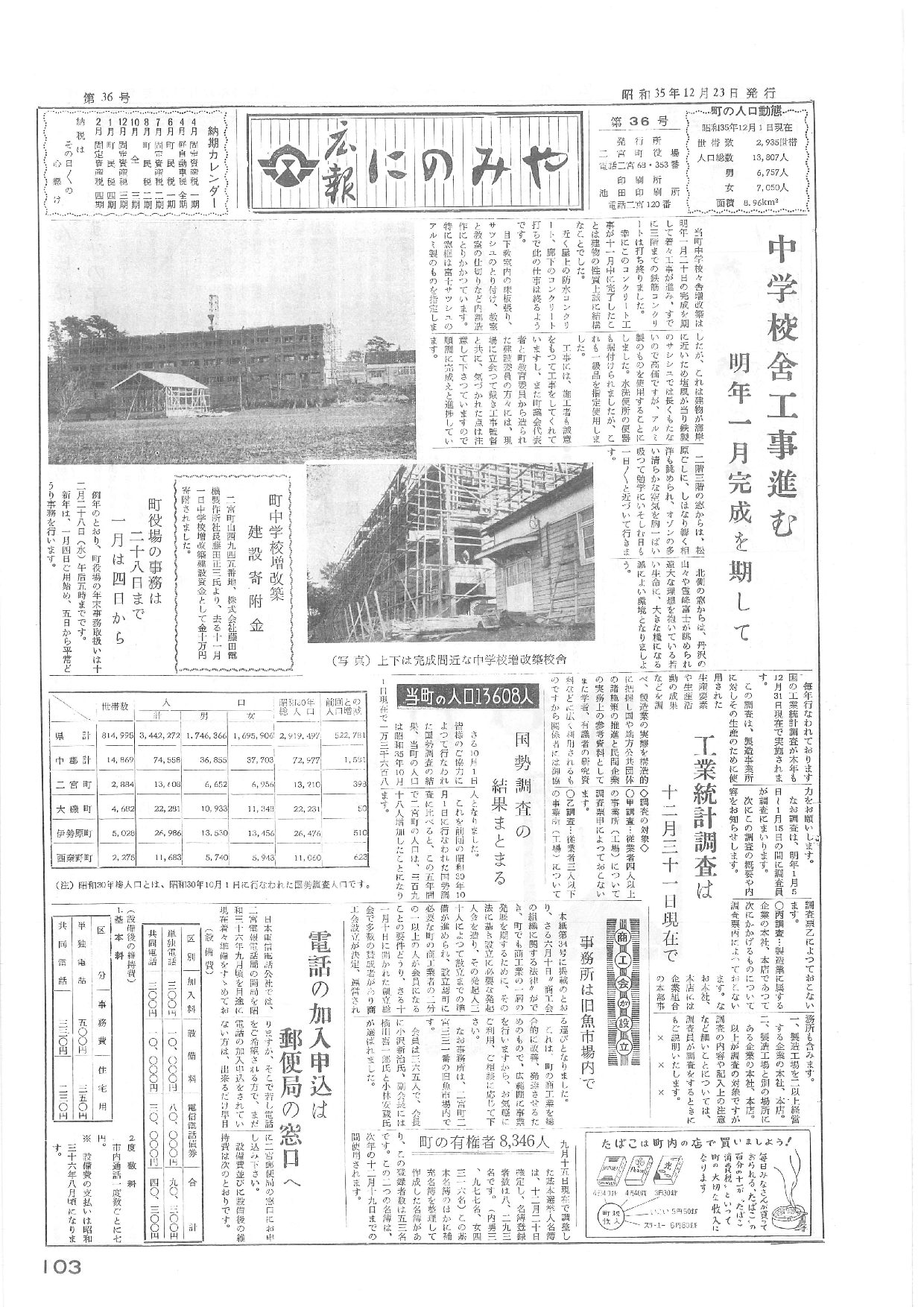 広報にのみや第36号