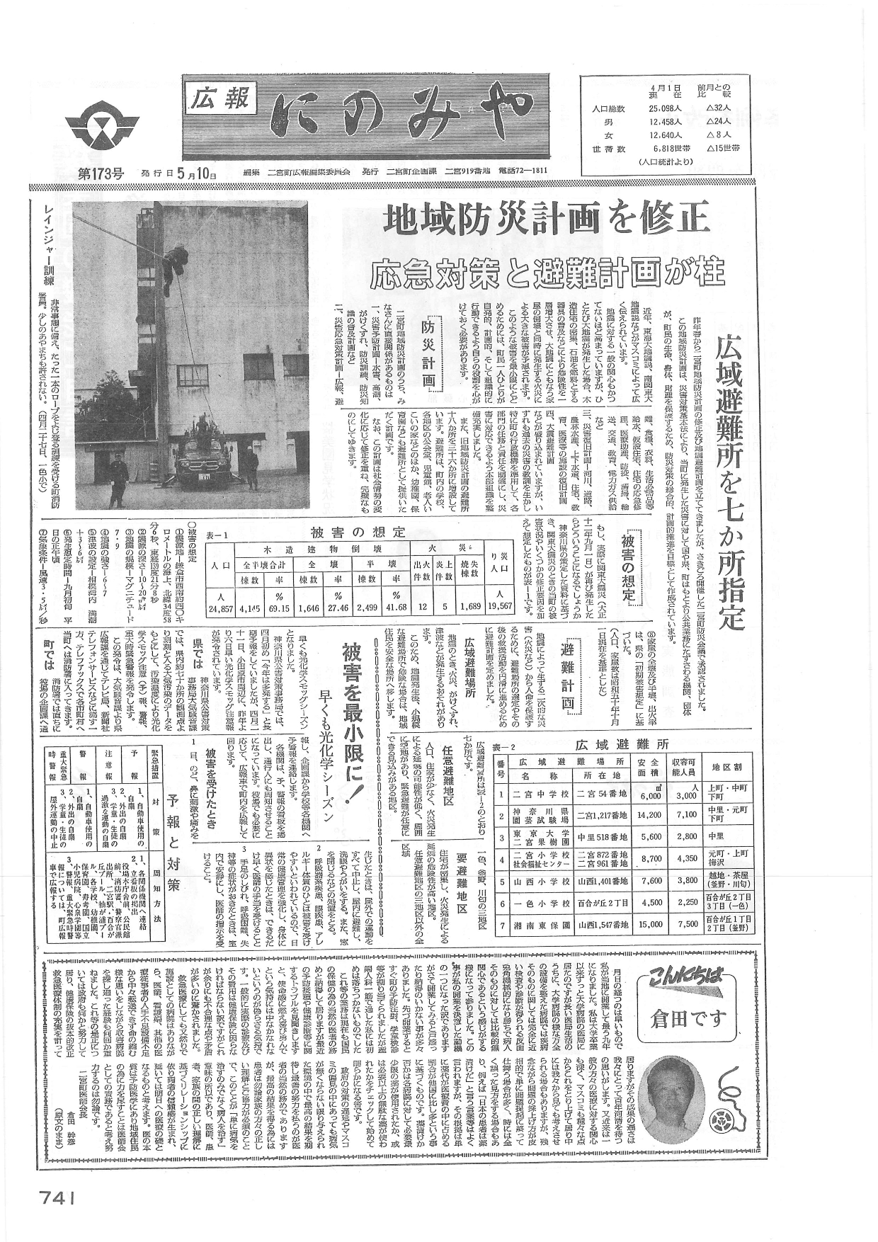 広報にのみや5月号