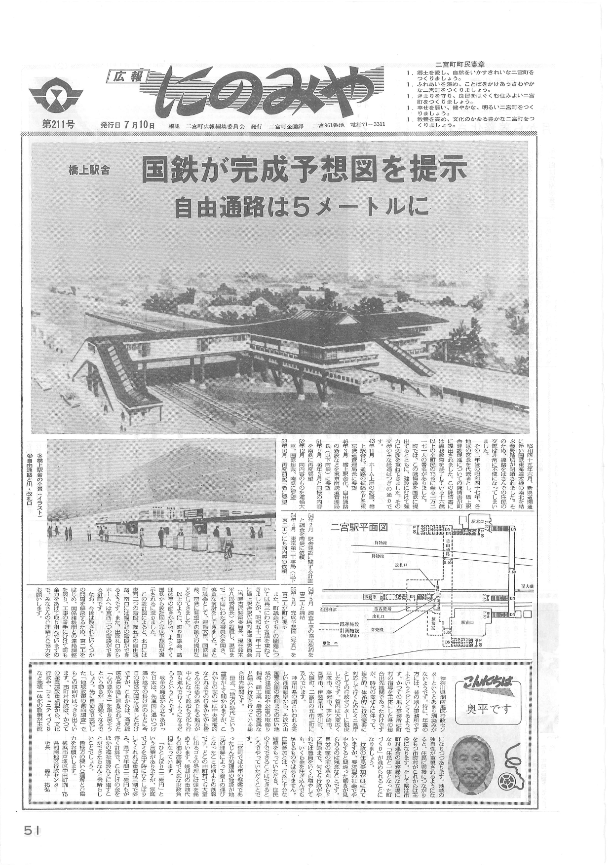 広報にのみや7月号