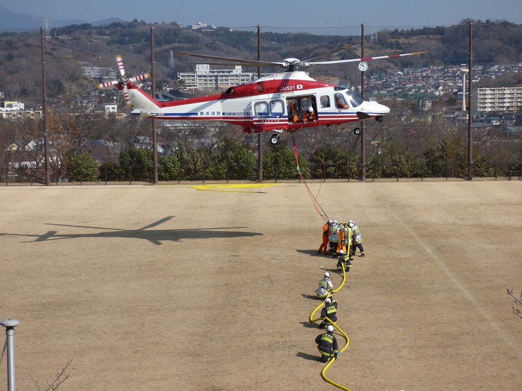 過去の合同訓練画像です。（6）