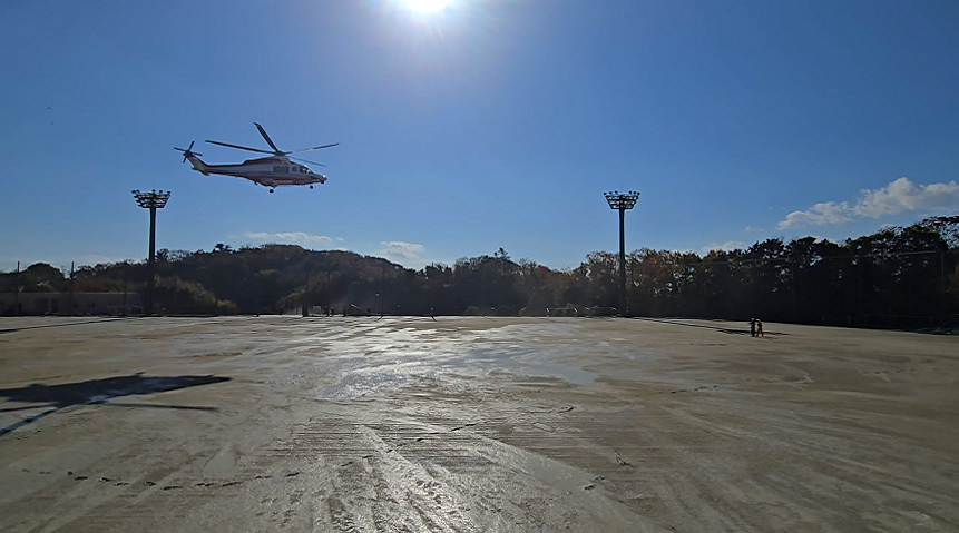 合同訓練画像です。（3）