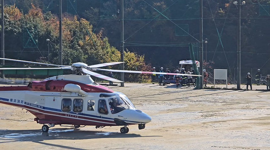 合同訓練画像です。（6）