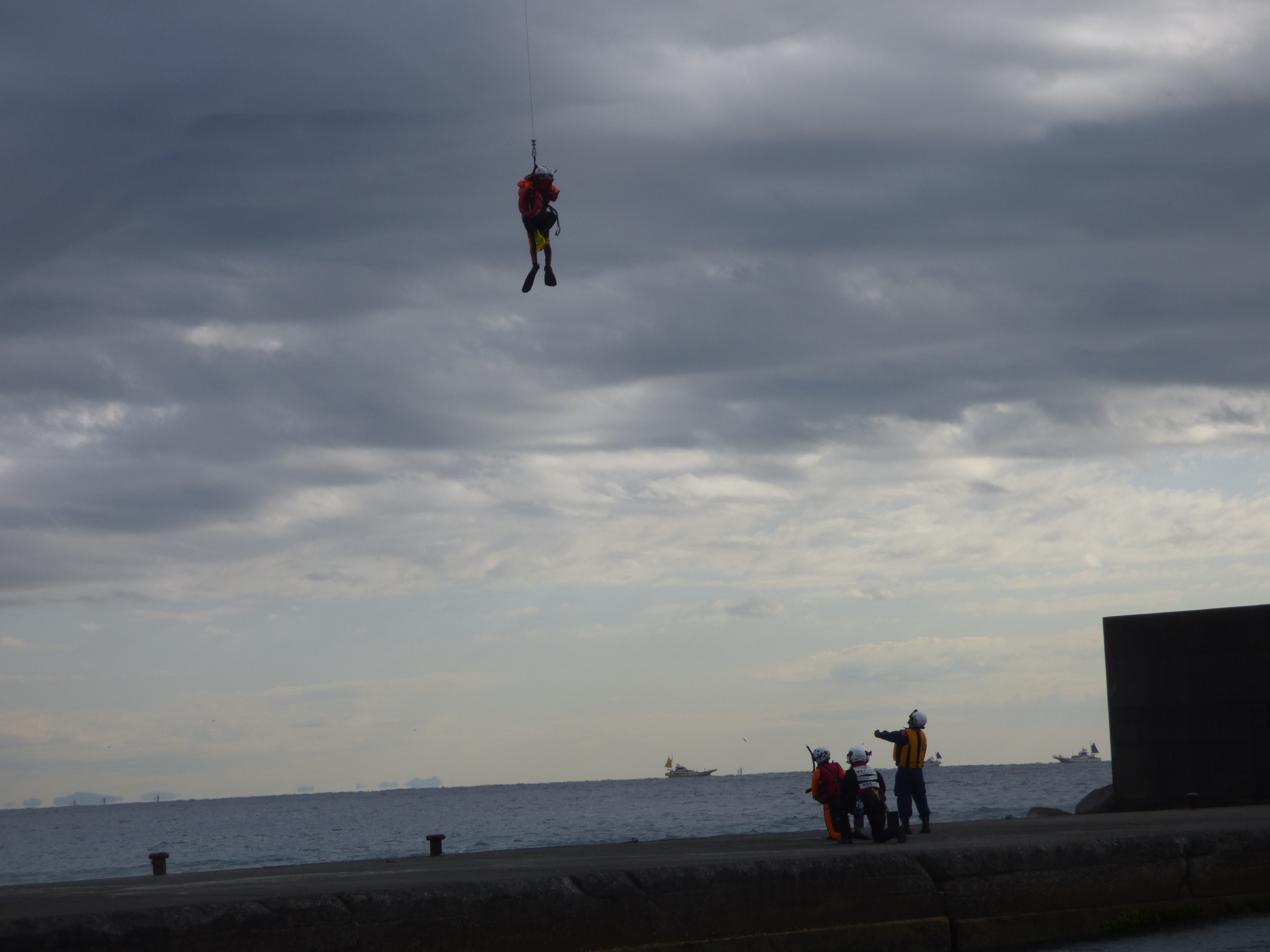 過去の合同訓練画像です。（2）