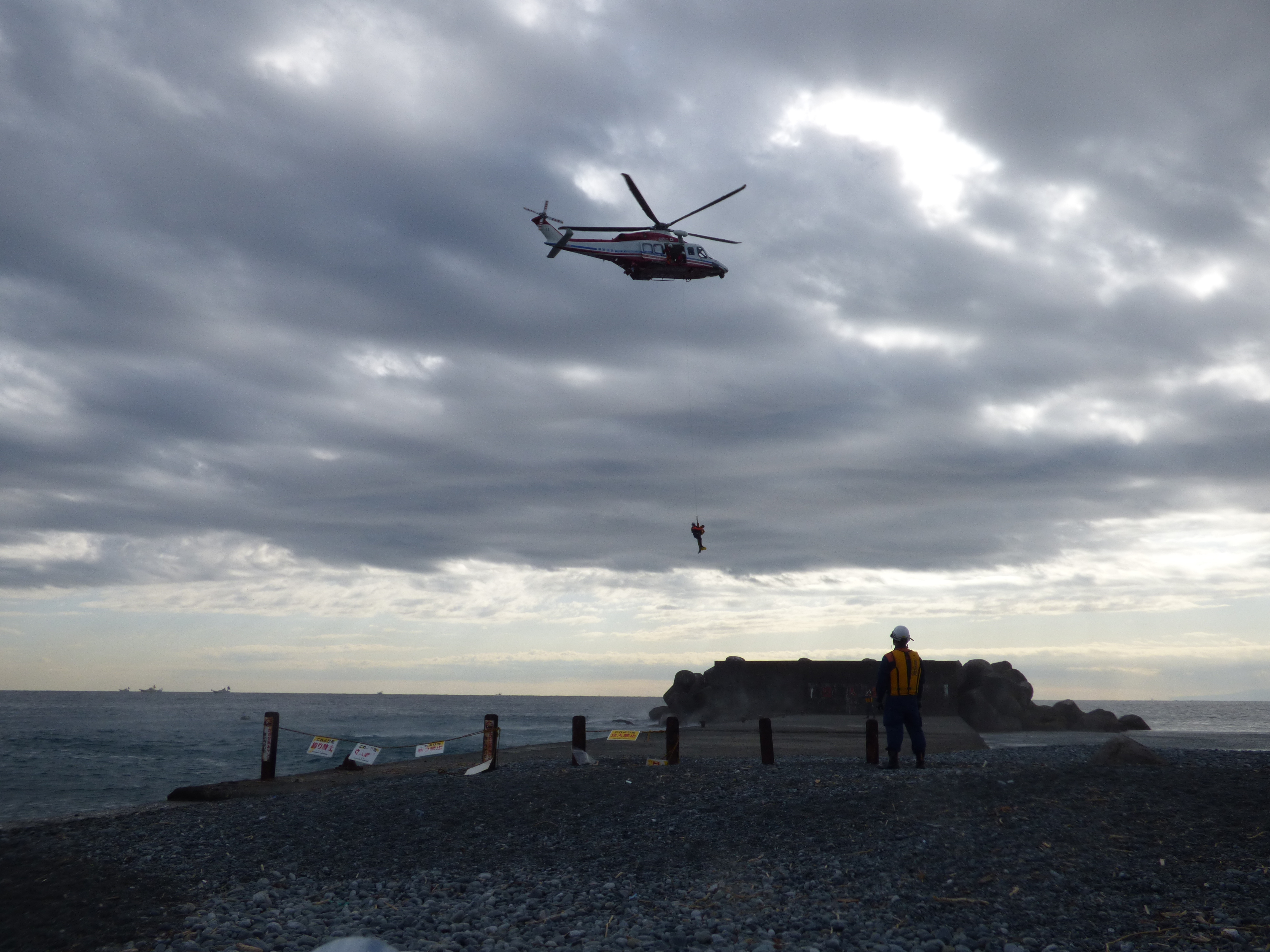 過去の合同訓練画像です。（3）