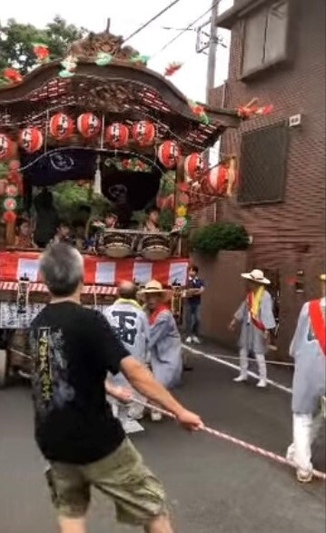 下町の山車