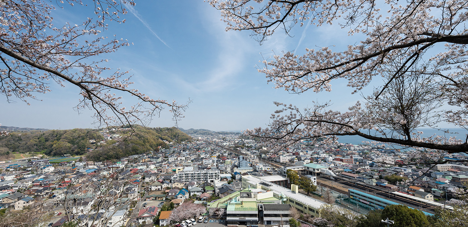 二宮町の様子