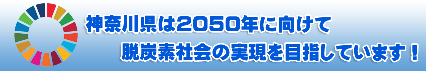 かながわ脱炭素ビジョン2050のスローガン