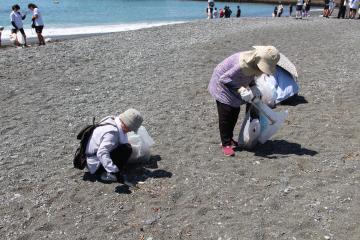 海岸清掃の様子4