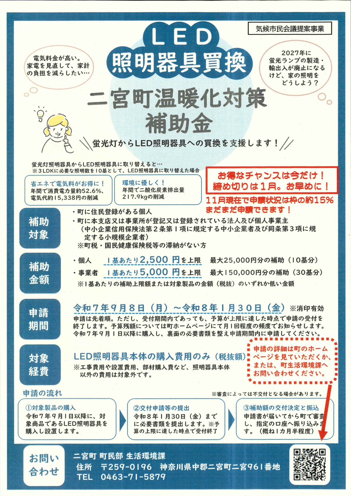 LED照明器具買換